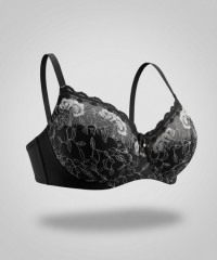 Бюстгальтер Finikin 5132D чёрно-белый