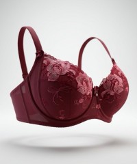 Бюстгальтер Finikin 5130D тёмно-красный