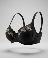 Бюстгальтер Acousma U6536CDH чёрный