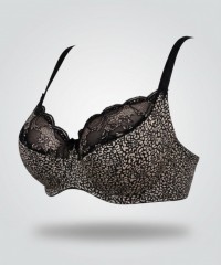 Бюстгальтер Finikin 5010D чёрно-золотой