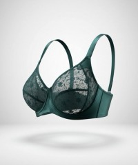 Бюстгальтер Acousma U6145DH тёмно-зелёный
