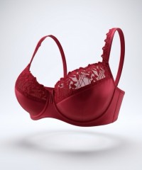 Бюстгальтер Diorella 7016E бордовый