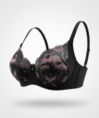 Бюстгальтер Finikin 5125E чёрно-розовый