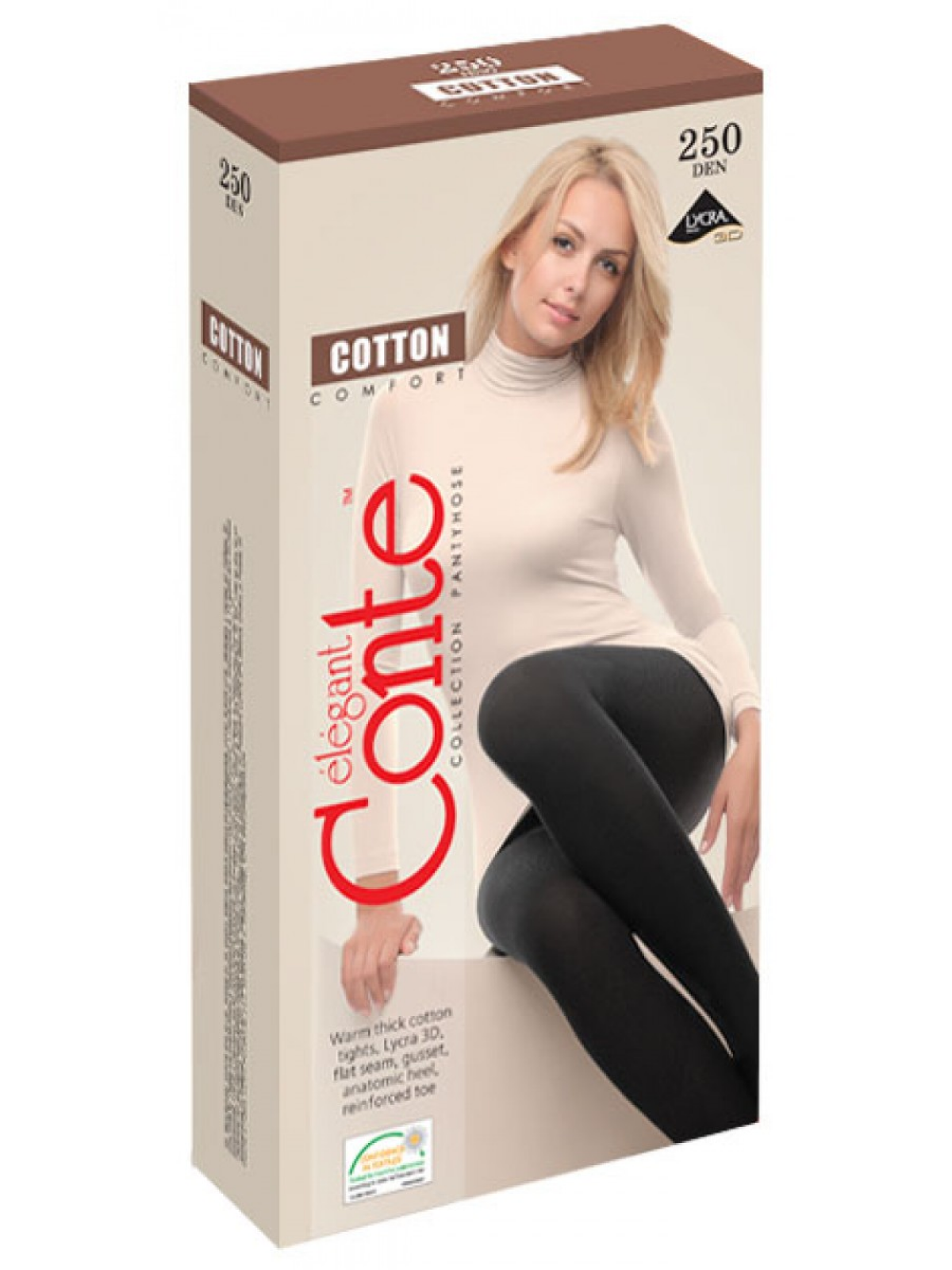 Колготки Conte Cotton 250