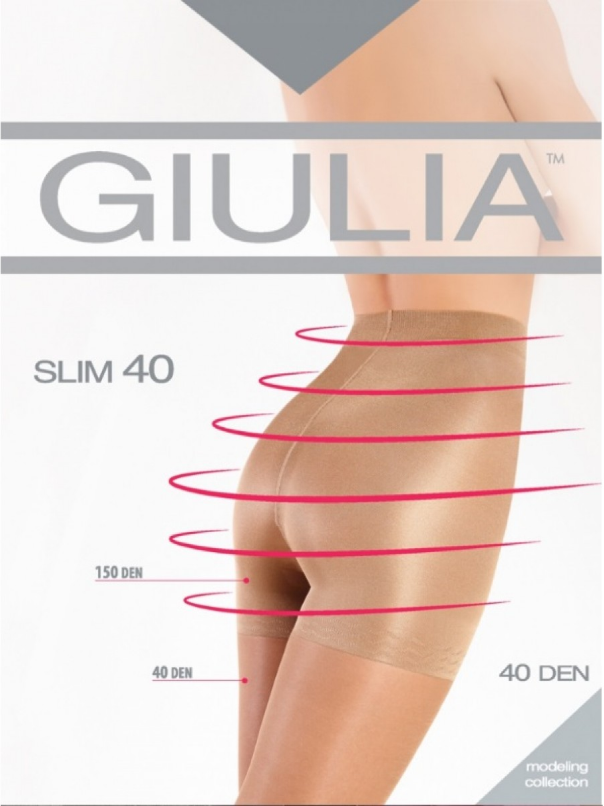 Колготки GIULIA Slim 40