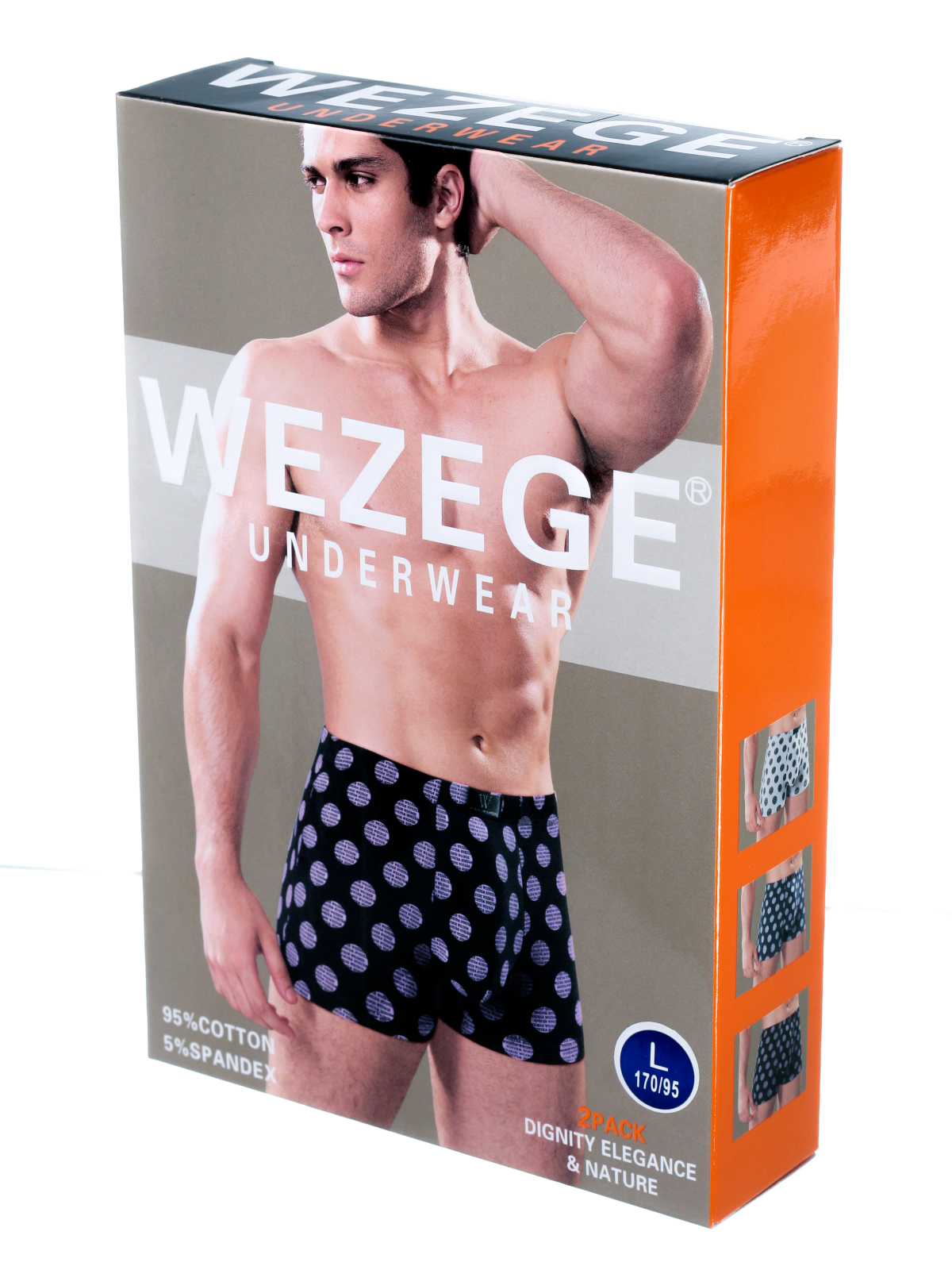 Трусы мужские Wezege HR-9506