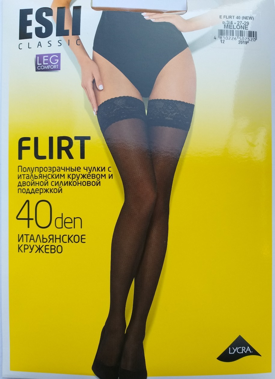 Чулки Esli Flirt 40