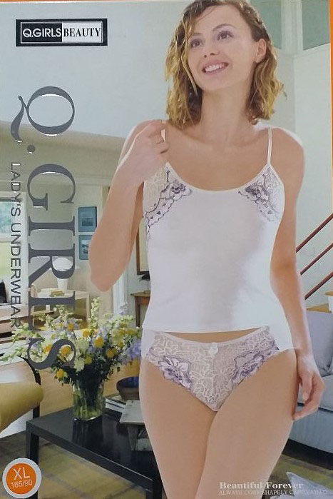 Комплект женский майка и трусики Q-girl QG-1012