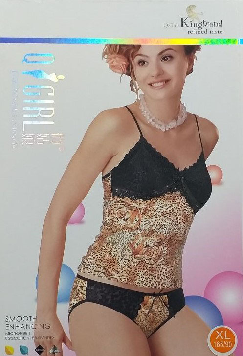 Комплект женский майка и трусики Q-girl QG-1159