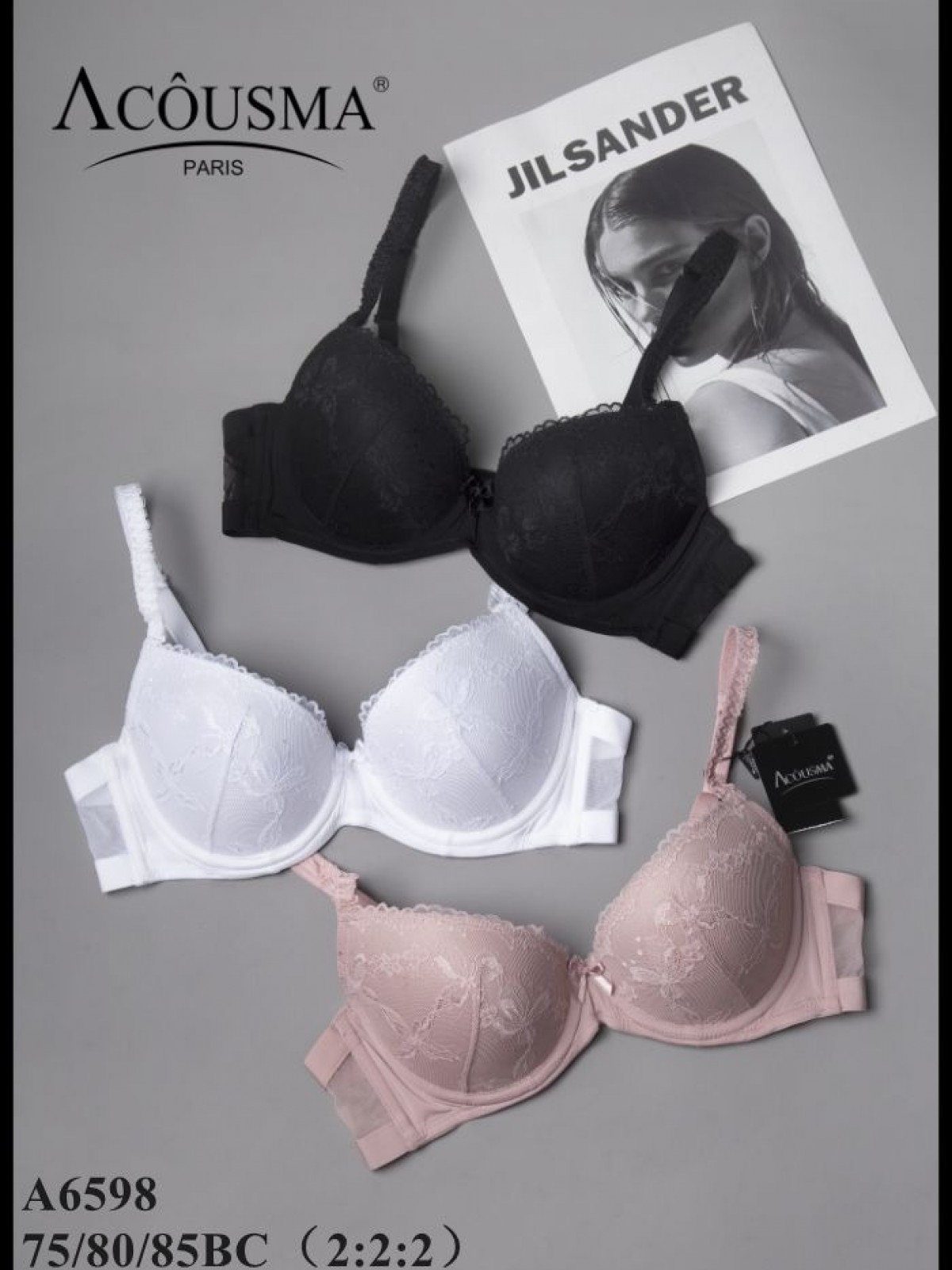 Бюстгальтер Acousma A6598BCH